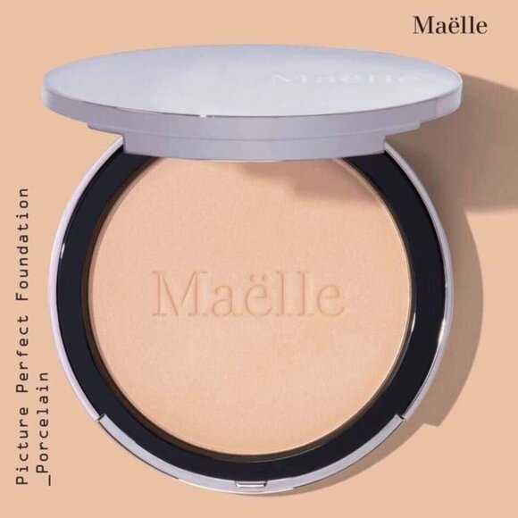 Maelle ALL-IN-ONE Foundation Powder - AMBER - All Skin Types - Concealer Powder - Picture 5 of 7